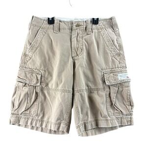 Denim & Supply Ralph Lauren Cargo Shorts Mens Size 30 Khaki‎ Tan Cotton Utility
